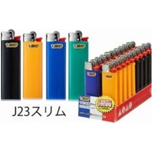 BIC J23スリムフリントライター (4901473911458) の仕入れ・箱買いなら