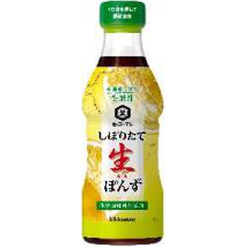 萬】しぼりたて生ぽんず 360ml (4901515364501) の仕入れ・箱買いなら