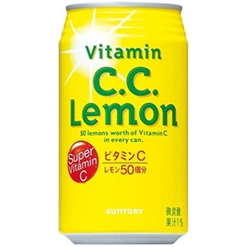 サントリー C.C.レモン 350mlスチール缶 (4901777064461) の