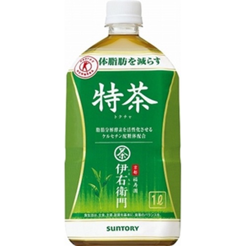 特茶 サントリー 伊右衛門特茶 1L (4901777256248) の仕入れ・箱買いなら