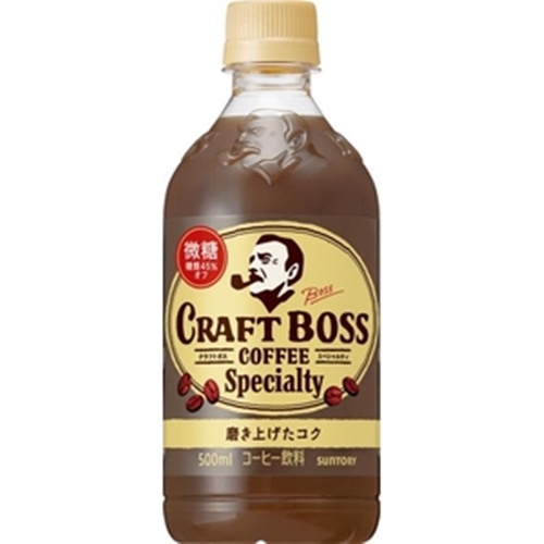クラフトボス スペシャルティ微糖P500ml (4901777349926) の仕入れ・箱