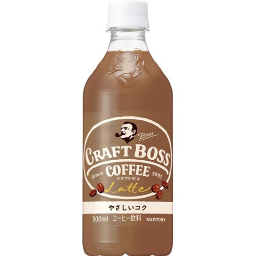 クラフトボス ラテ自販機用 P500ml (4901777351707) の仕入れ・箱買い