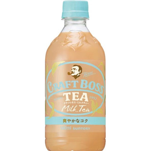 クラフトボス 贅沢ミルクティー 自販機 P500ml (4901777356115