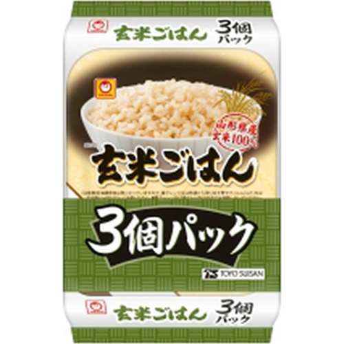 マルちゃん 玄米ごはん3食パック 160g×3 (4901990166034) の仕入れ・箱