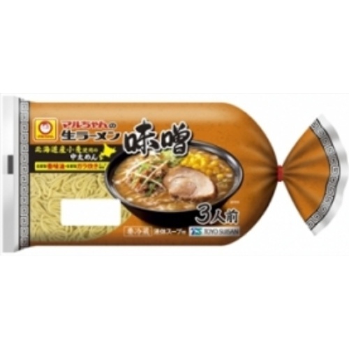 マルちゃんの生ラーメン 味噌 3人前 (4901990341448) の仕入れ・箱買い