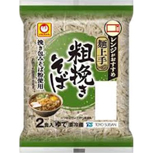 マルちゃん 麺上手 粗挽きそば2食入 (4901990346511) の仕入れ・箱買い