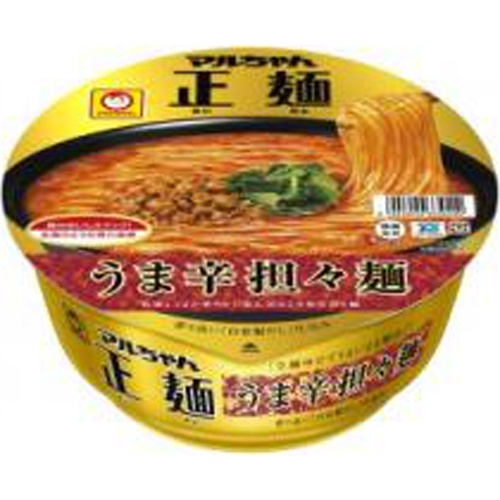 マルちゃん 正麺カップ うま辛担々麺【09/22 新商品