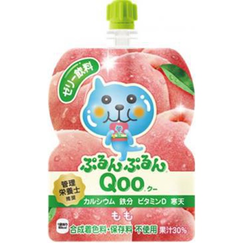 トッポ　ミルクあーんぱん　ぷるんぷるんQoo ぷるんぷるんQoo もも 125g (4902102100489) の仕入れ・箱買い