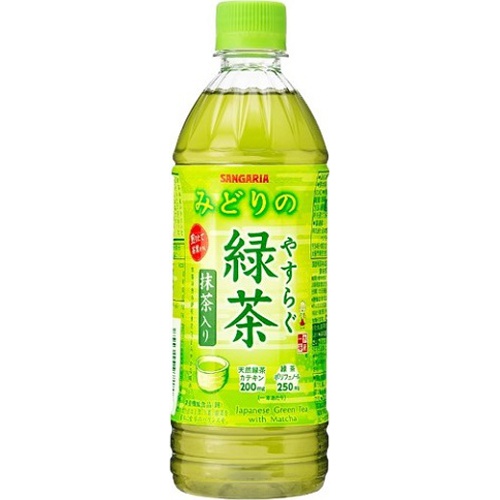 サンガリア やすらぐ抹茶入り緑茶 P500ml (4902179021465) の仕入れ