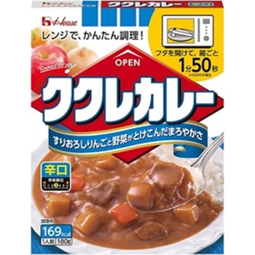 ハウス ククレカレー 辛口180g | 商品紹介 | 菓子・食品・飲料の