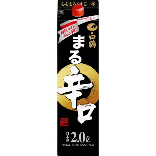 白鶴 まる 辛口酒パック2L (4902650047410) の仕入れ・箱買いなら激安
