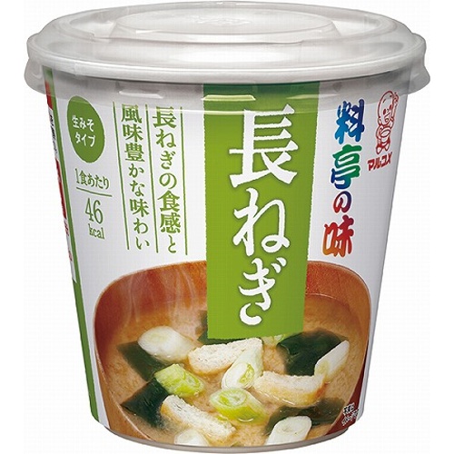 マルコメ カップ料亭の味長ねぎ 1食 (4902713128070) の仕入れ・箱買い