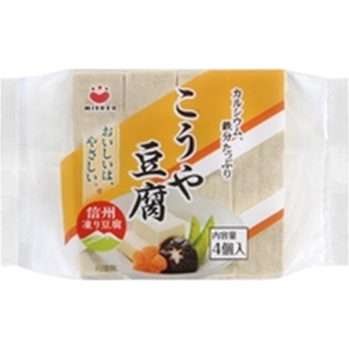 みすず こうや豆腐4個ポリ 66g (4902758202285) の仕入れ・箱