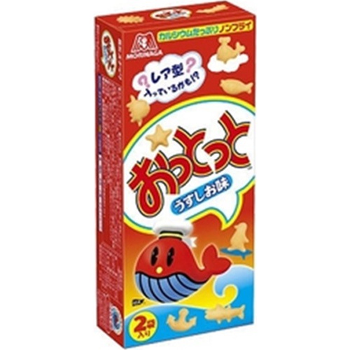 おっとっと 森永 おっとっと うすしお味52g (4902888215100) の仕入れ・箱