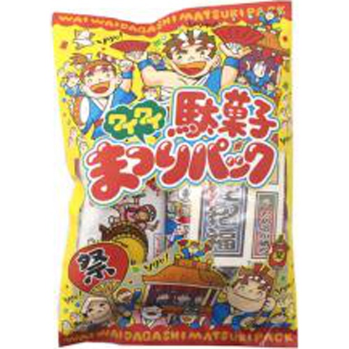 GAHGA【食わせてぇーや】　4枚セットになります。バラ売りいたしません。 やおきん ワイワイ駄菓子まつりパック (4903013830236) の仕入れ・箱