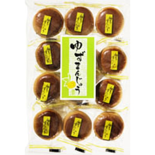日新堂 ゆずまんじゅう 12個 (4904224002030) の仕入れ・箱買いなら