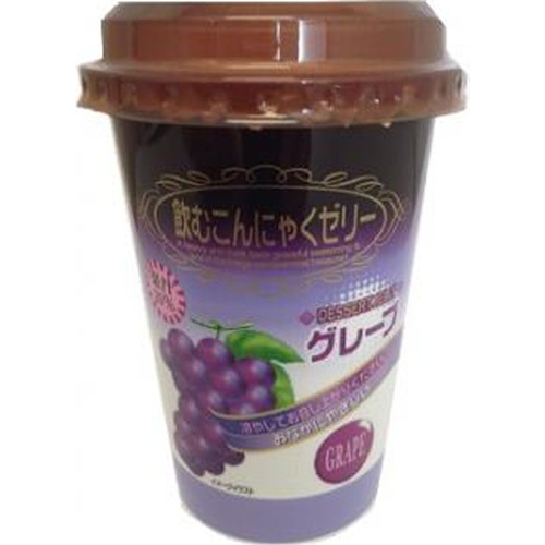 ナカキ 飲むこんにゃくゼリー グレープ (4976166017113) の