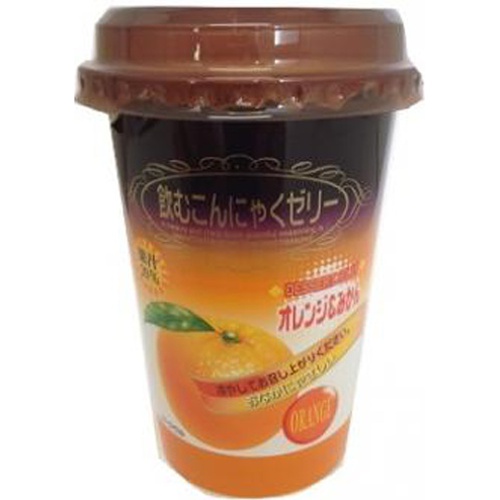 ナカキ 飲むこんにゃくゼリーオレンジ&みかん (4976166017137) の