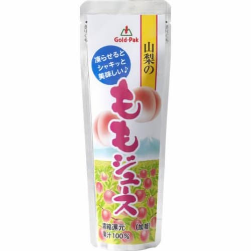 ゴールドパック　山梨のももジュース