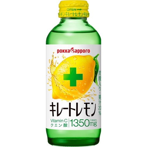 ポッカS キレートレモン 155mlビン (49780741) の仕入れ・箱買い