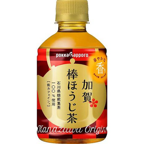 ポッカS 加賀棒ほうじ茶 P275ml (4589850820403) の仕入れ・箱買いなら