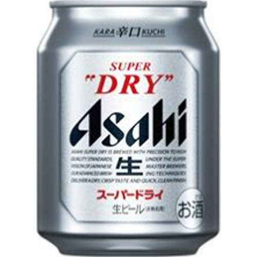 アサヒ スーパードライ 250ml (4901004007612) の仕入れ・箱買い