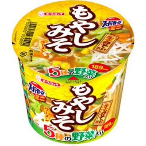 みそ エース スーパーカップミニ もやしみそラーメン (4901071276942) の